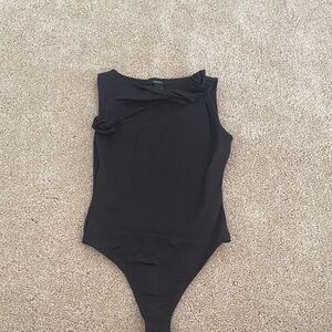 Forever 21 Black Sleeveless Bodysuit